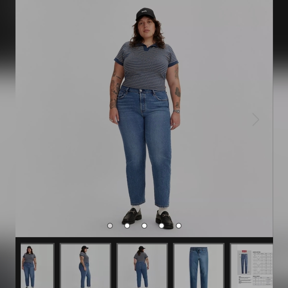 Levi's 501 original size 16